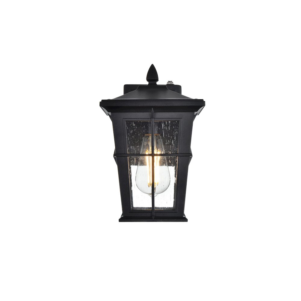Bodine 7 inch Outdoor Pendant in Black