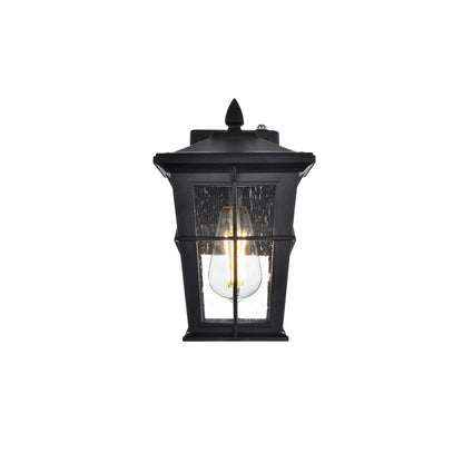 Bodine 7 inch Outdoor Pendant in Black