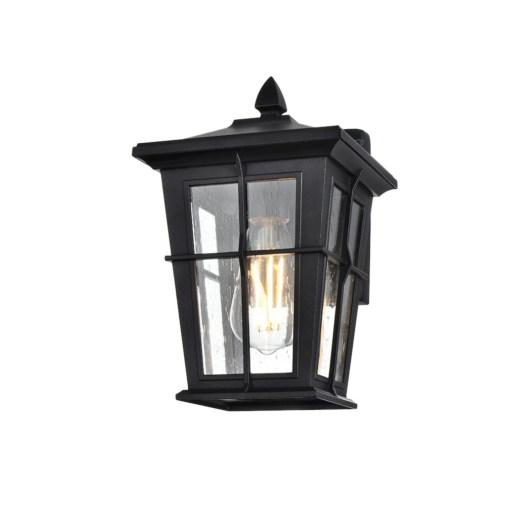 Bodine 7 inch Outdoor Pendant in Black
