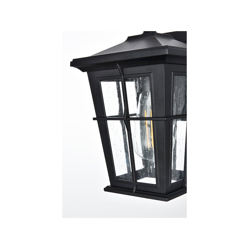 Bodine 7 inch Outdoor Pendant in Black