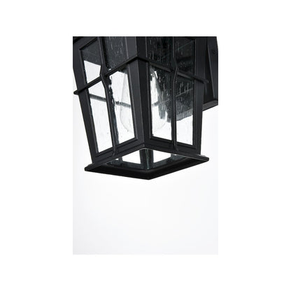 Bodine 7 inch Outdoor Pendant in Black