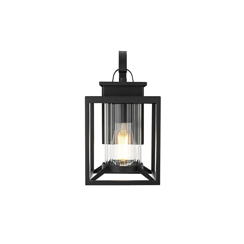 Witte 7 inch Outdoor Pendant in Black