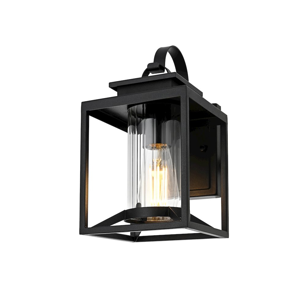 Witte 7 inch Outdoor Pendant in Black