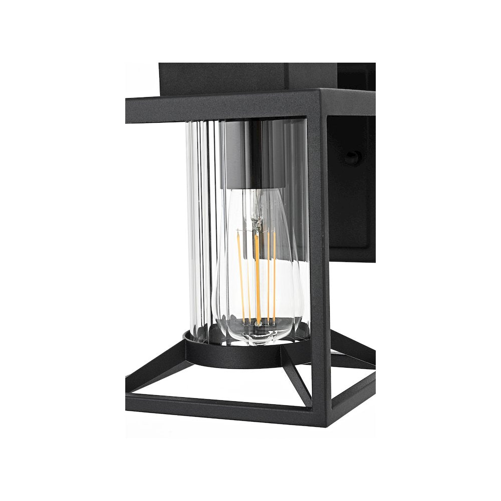 Witte 7 inch Outdoor Pendant in Black