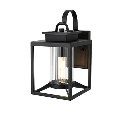Witte 7 inch Outdoor Pendant in Black
