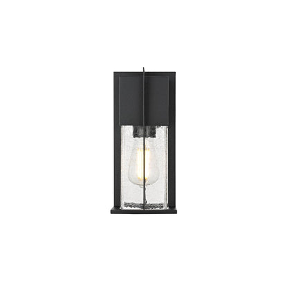 Janney 7 inch Outdoor Pendant in Black