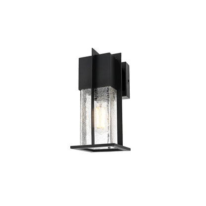 Janney 7 inch Outdoor Pendant in Black
