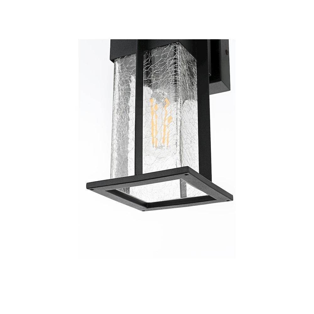 Janney 7 inch Outdoor Pendant in Black