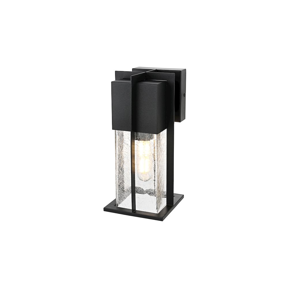 Janney 7 inch Outdoor Pendant in Black