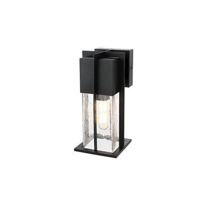 Janney 7 inch Outdoor Pendant in Black