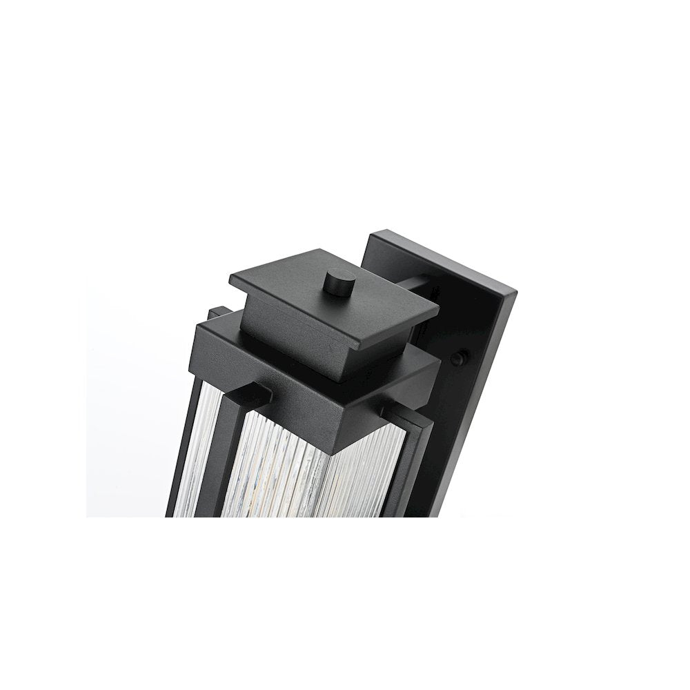 Harlan 7 inch Outdoor Pendant in Black