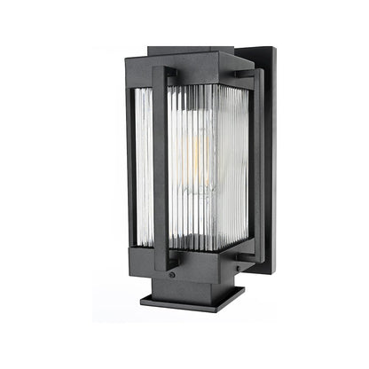 Harlan 7 inch Outdoor Pendant in Black