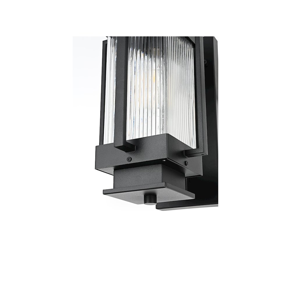 Harlan 7 inch Outdoor Pendant in Black
