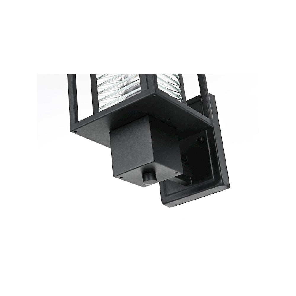 Bouvier 7 inch Outdoor Pendant in Black