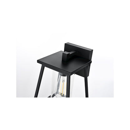 Lambert 7 inch Outdoor Pendant in Black