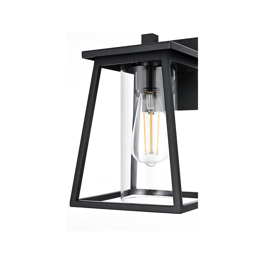 Lambert 7 inch Outdoor Pendant in Black