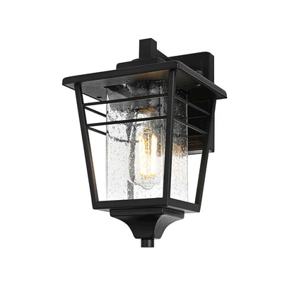 Croskey 7 inch Outdoor Pendant in Black