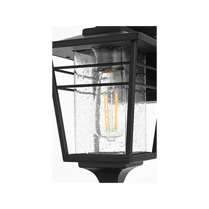 Croskey 7 inch Outdoor Pendant in Black