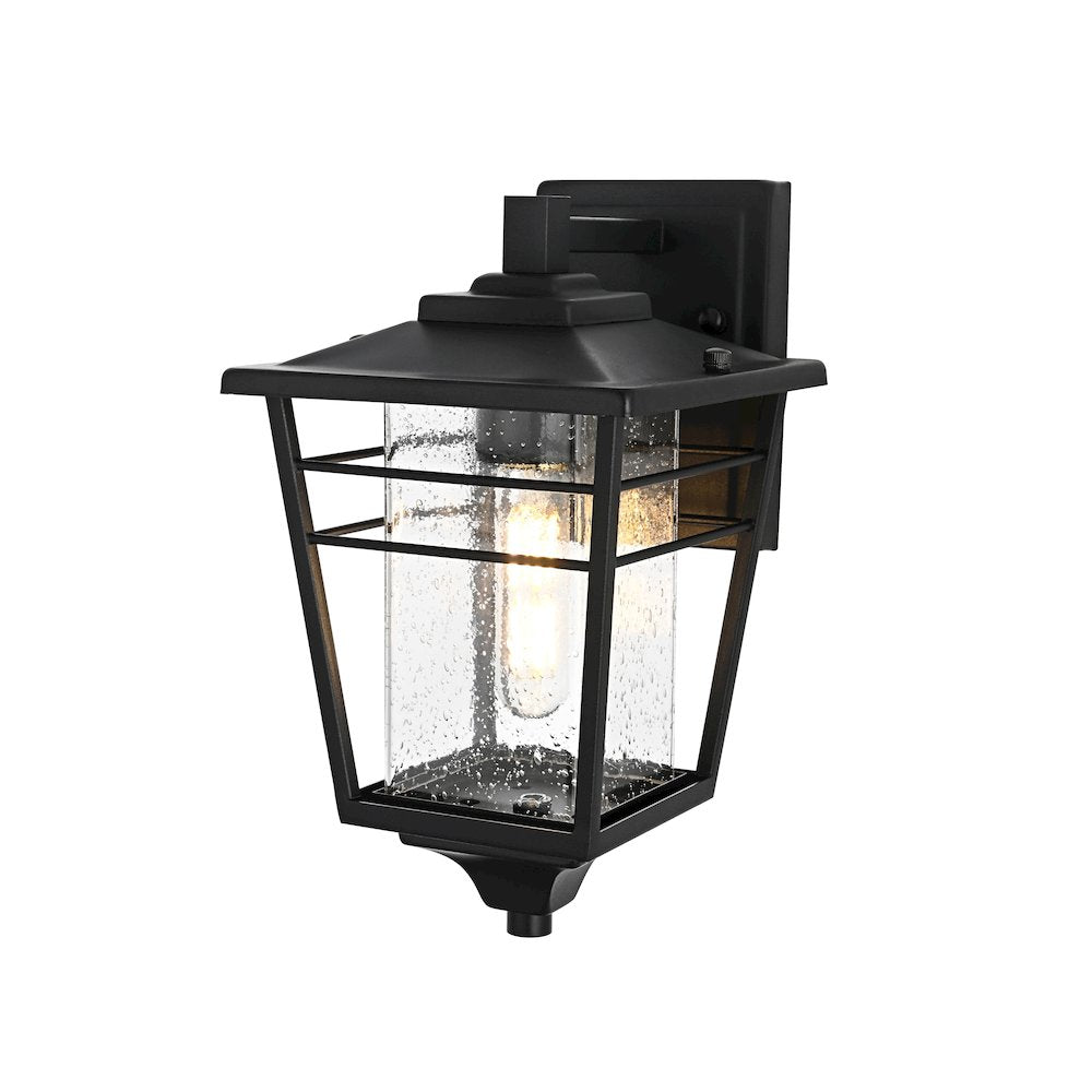 Croskey 7 inch Outdoor Pendant in Black