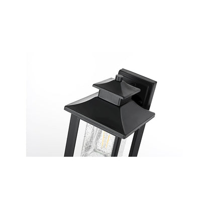 Judson 7 inch Outdoor Pendant in Black