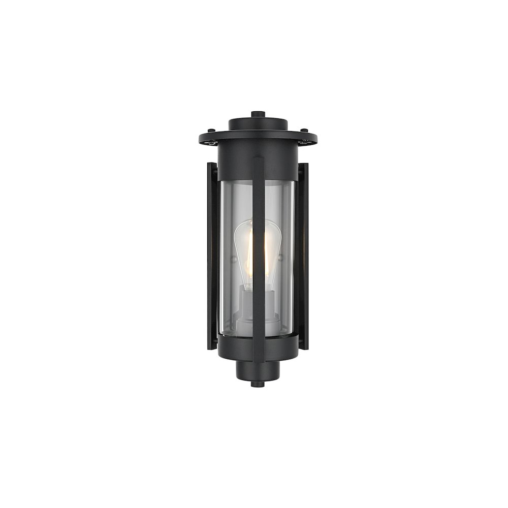 Bucknell 7 inch Outdoor Pendant in Black