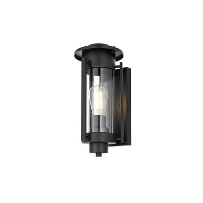 Bucknell 7 inch Outdoor Pendant in Black