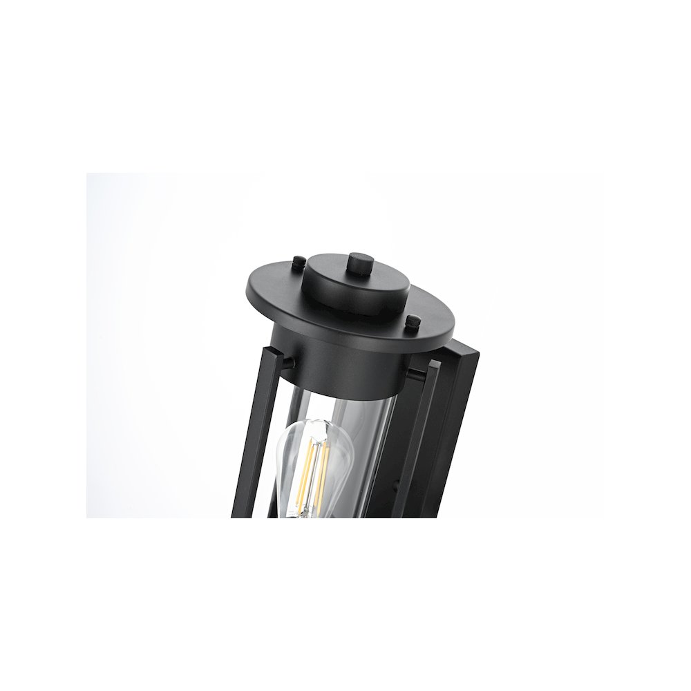 Bucknell 7 inch Outdoor Pendant in Black