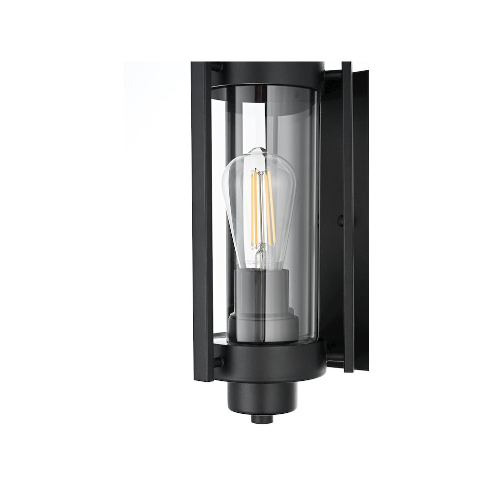 Bucknell 7 inch Outdoor Pendant in Black