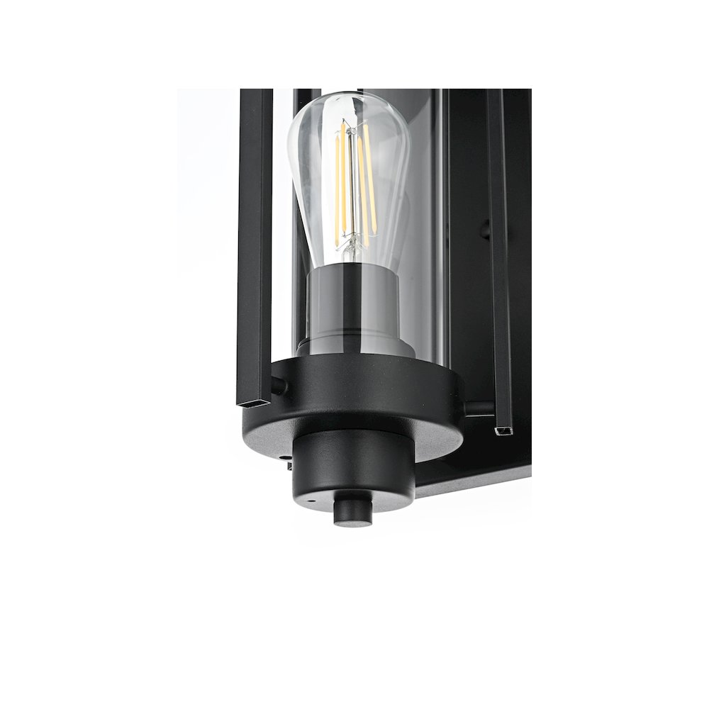 Bucknell 7 inch Outdoor Pendant in Black