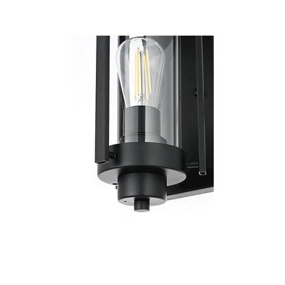 Bucknell 7 inch Outdoor Pendant in Black