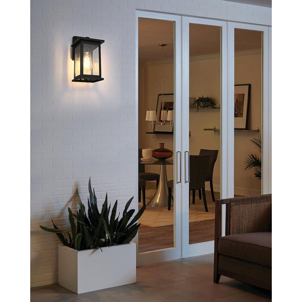 Ringgold 7 inch Outdoor Pendant in Black