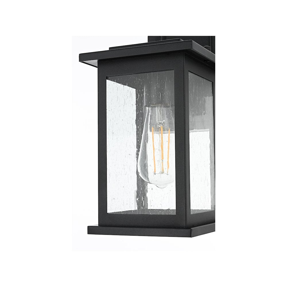 Ringgold 7 inch Outdoor Pendant in Black