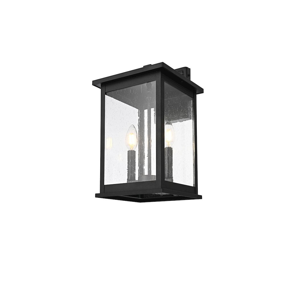 Ringgold 8.5 Inch Outdoor Wall Sconce In Black