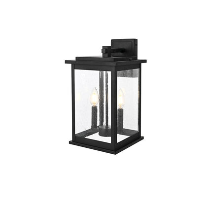 Ringgold 8.5 Inch Outdoor Wall Sconce In Black