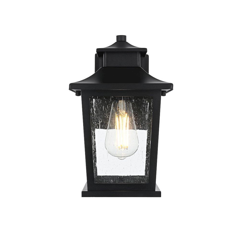Redner 7 inch Outdoor Pendant in Black
