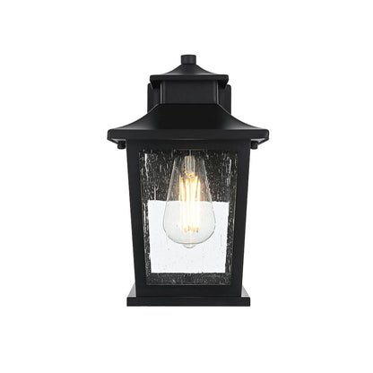 Redner 7 inch Outdoor Pendant in Black