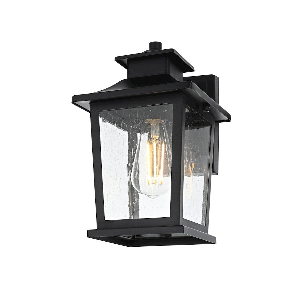 Redner 7 inch Outdoor Pendant in Black