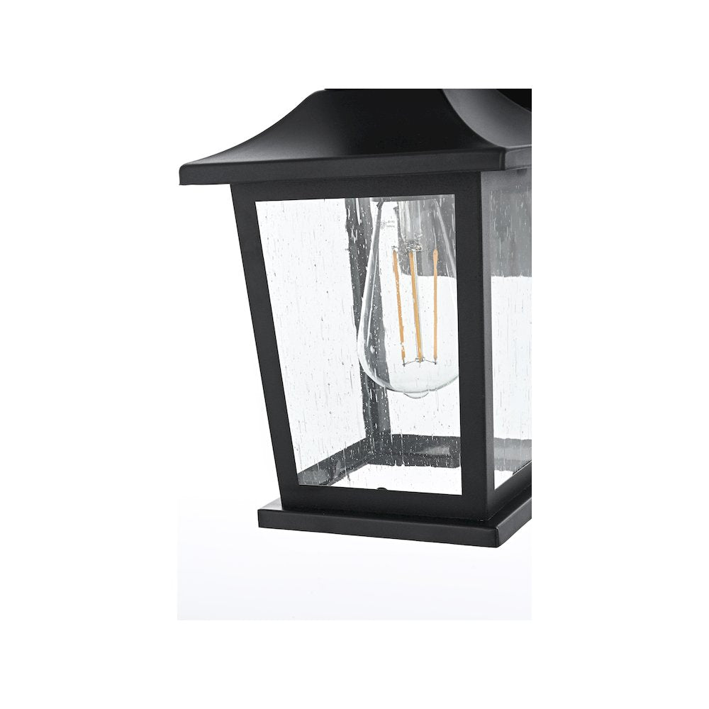 Redner 7 inch Outdoor Pendant in Black