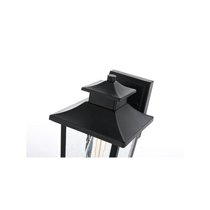 Redner 7 inch Outdoor Pendant in Black