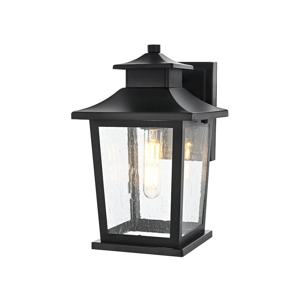 Redner 7 inch Outdoor Pendant in Black