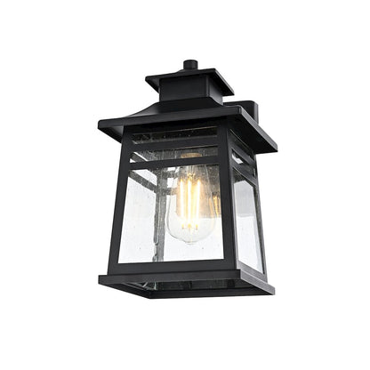Bambrey 7 inch Outdoor Pendant in Black