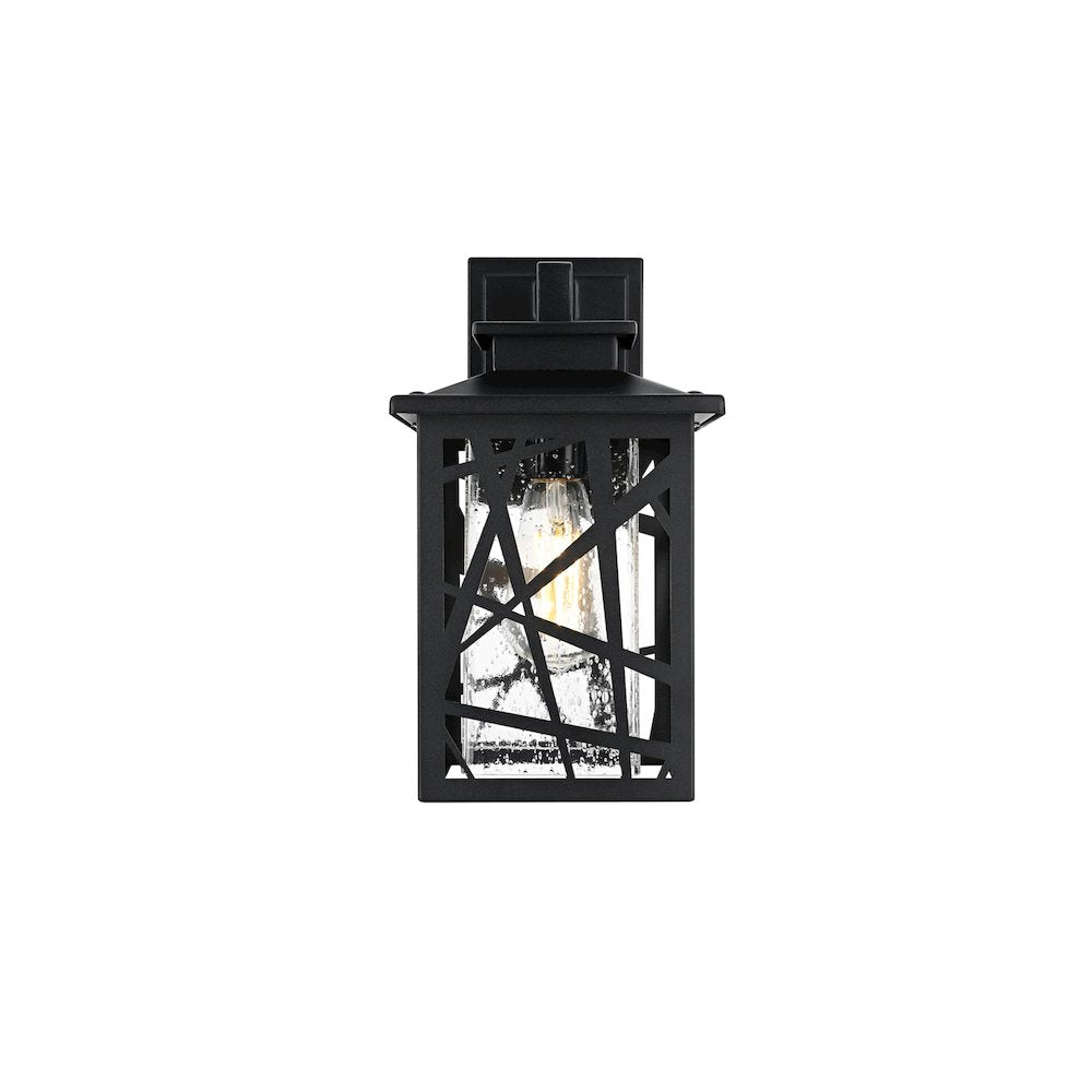 Clifford 7 inch Outdoor Pendant in Black