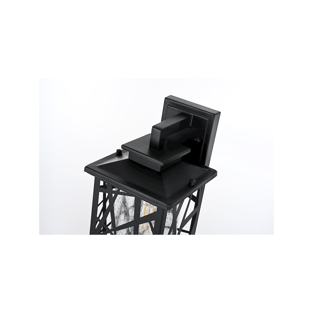 Clifford 7 inch Outdoor Pendant in Black