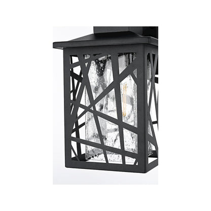 Clifford 7 inch Outdoor Pendant in Black