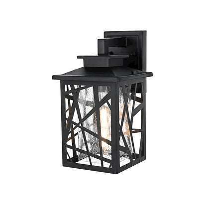 Clifford 7 inch Outdoor Pendant in Black
