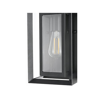 Etting 7 inch Outdoor Pendant in Black
