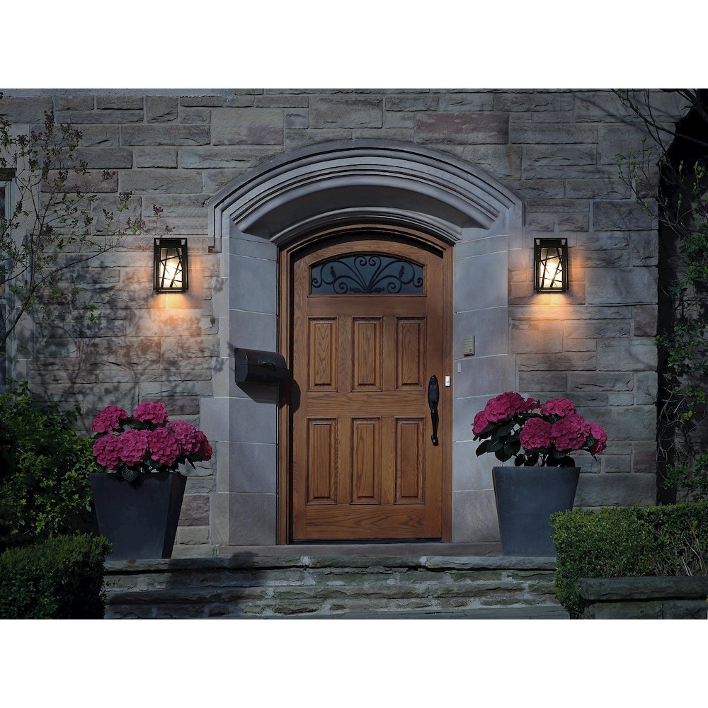 Eyre 7 inch Outdoor Pendant in Black
