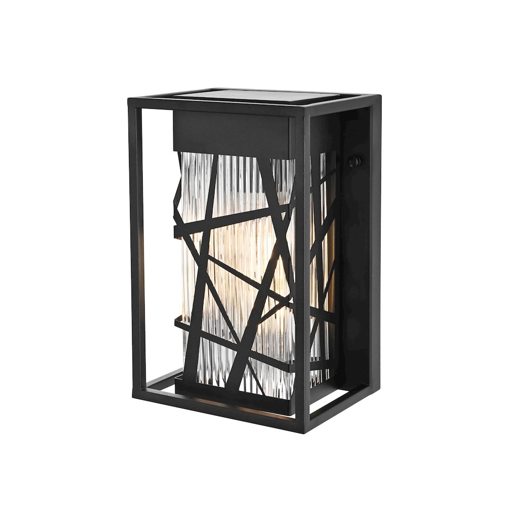 Eyre 7 inch Outdoor Pendant in Black