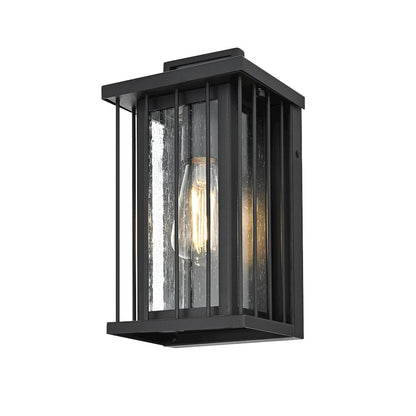 Sedgley 7 inch Outdoor Pendant in Black