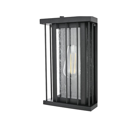 Sedgley 7 inch Outdoor Pendant in Black